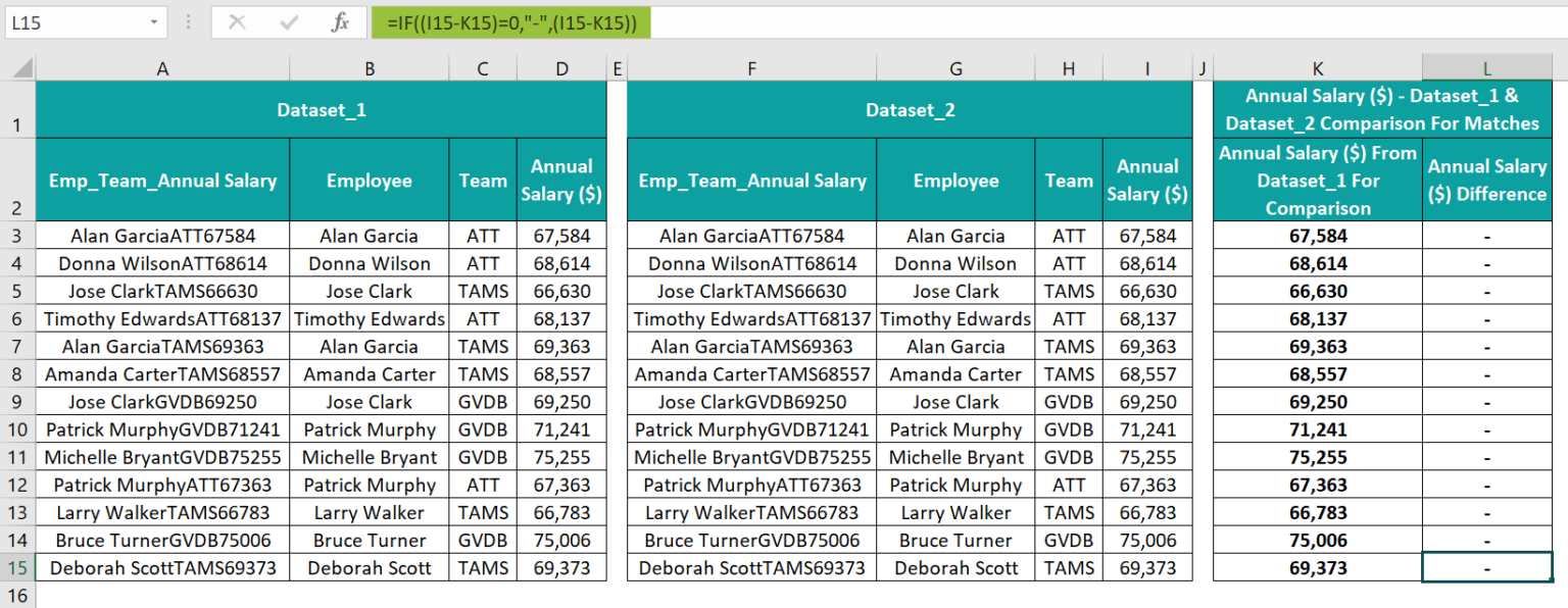 How To Match Data In Excel - Top 3 Methods with Examples