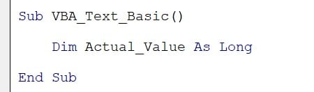 How to Use VBA Text Function - Step 2