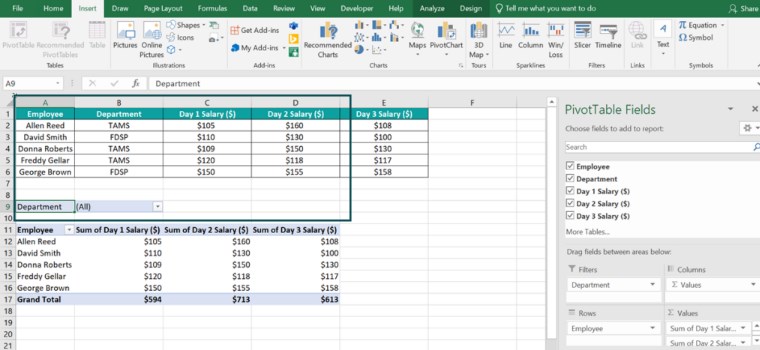 Pivot Table field Name not Valid Intro - Output.jpg