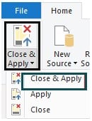 Example 1 - Step 4 - close