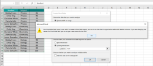 Pivot Table Field Name Is Not Valid - How To Solve/Fix this Error?
