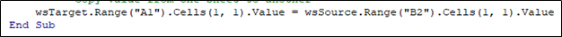 VBA Range Cells - Example 2 - Step 4
