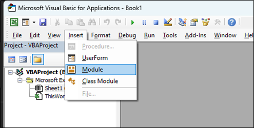 VBA ThisWorkbook - Module