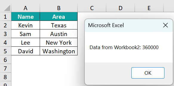 Excel VBA Index Match - Example 3 - Step 7