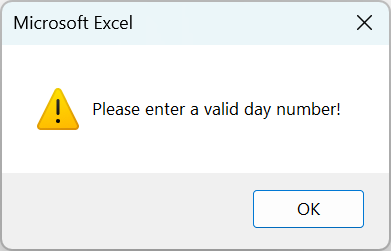 How to Use VBA Switch Case Statement - Step 9d