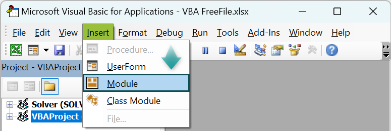 How to Use the FreeFile Function in Excel VBA - Step 2
