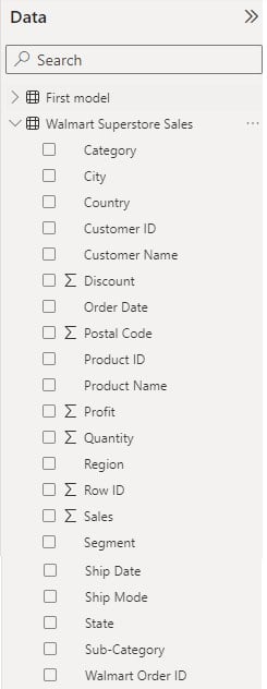 Example 2 - Step 1 - Data