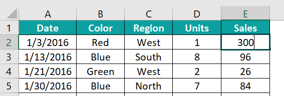 Refresh All Pivot Tables of the Same Worksheet - Example 2 - Step 5a