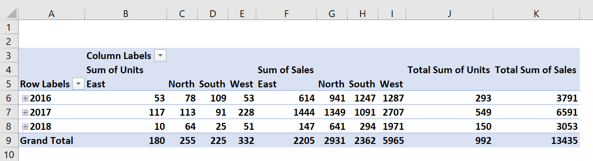 Refresh All Tables in the Workbook - Example 3 - Step 6a