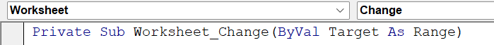 Example 1 - Step 1