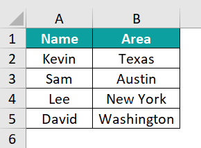 VBA Index Match - Definition Example - 1