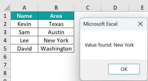 VBA Index Match - Definition Example - 3