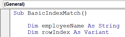 Example 1 - Step 1