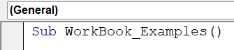 Example 1 - Step 2
