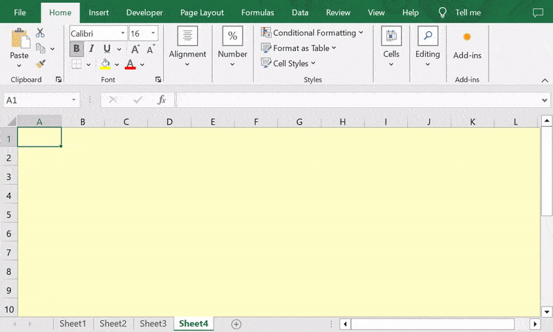 VBA With Function in Excel - Example 2 - Step 10a