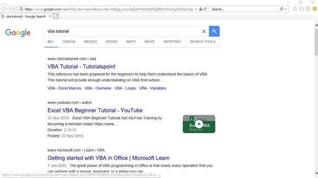 How to Scrape Website Data using VBA 1-14