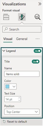 Power BI Radar Chart - customize - Step 3
