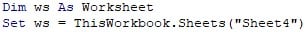 Range Variable in Excel VBA Example 2-2