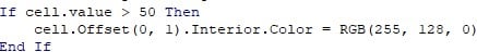 Range Variable in Excel VBA Example 3-5