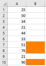 Range Variable in Excel VBA Example 3-7