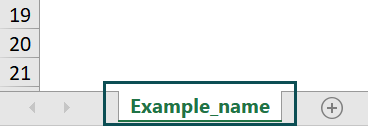 VBA Name Worksheet - Definition Example - 3