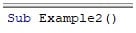 Example 2 - Step 1