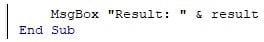 VBA On Error Goto - Example 2 - Step 4