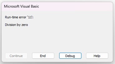 VBA On Error Resume Next 1-1
