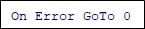 VBA On Error Resume Next Example 1-2