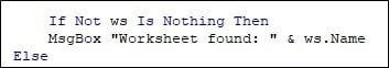 VBA On Error Resume Next Example 1-3