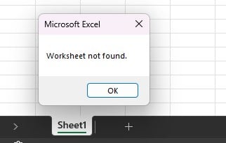 VBA On Error Resume Next Example 1-5