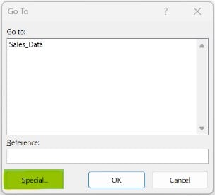 VBA XLUP - Use - Example 1 - Step 2