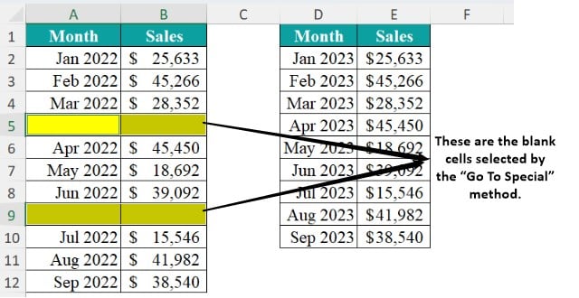 VBA XLUP - Use - Example 1 - Step 4
