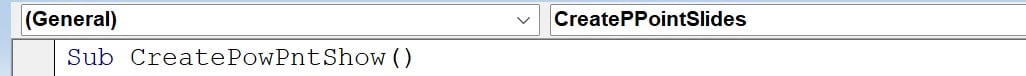 VBA-PowerPoint-Example 1-Step 1