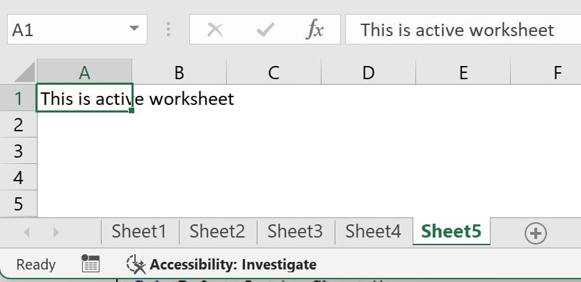 VBA Delete Sheet-Example-3