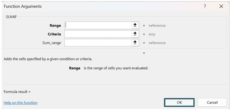 How To Use Excel SUMIF Text Function - Step 4