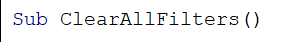 How to format Excel Tables with VBA ListObjects - Step 5