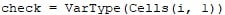 How to use Excel VBA VarType Function 1-7