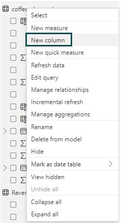 Power BI Divide - Example 1 - Step 2