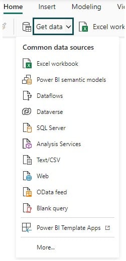 Power BI Divide - use - Step 1