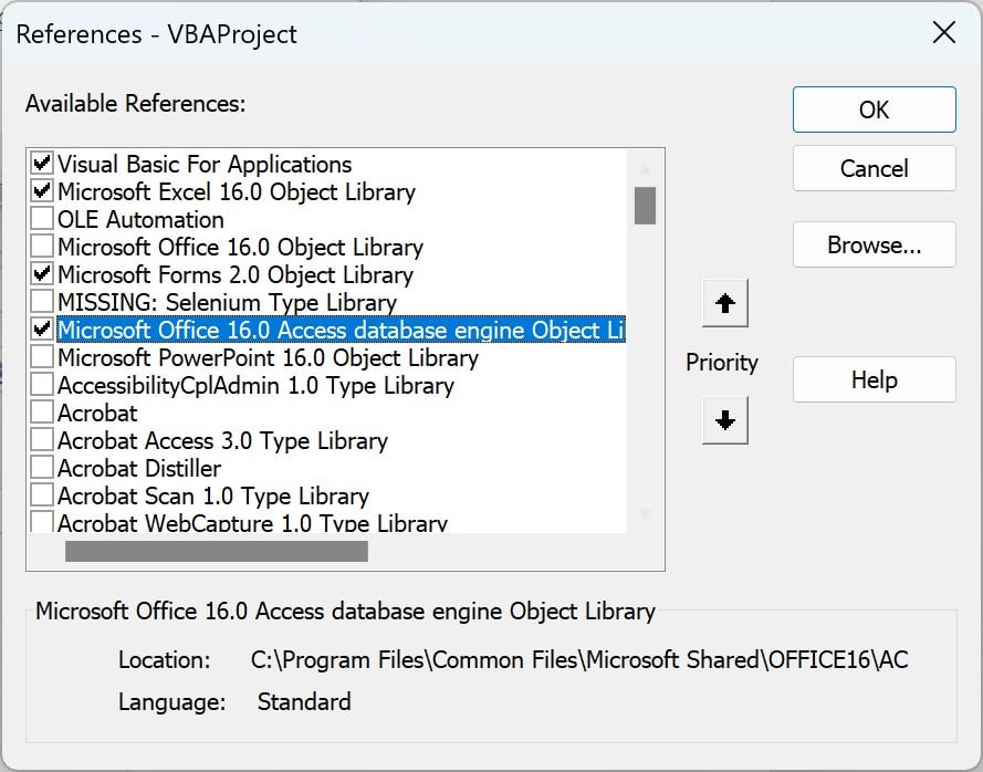 VBA PowerPoint-How to Enable Powerpoint Object Model-Step 3