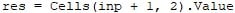 VBA Environ Example 1-8