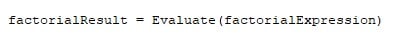 VBA Evaluate Example 1-5