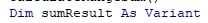 VBA Evaluate Example 3-2