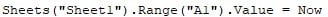 VBA OnTime Example 2-1