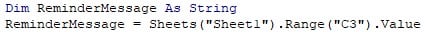 VBA OnTime Example 3-6