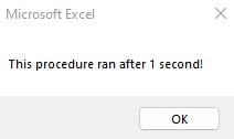 VBA OnTime Function 1-1