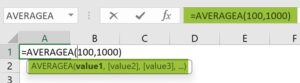 AVERAGEA Excel Function - Syntax, Examples, How To Use?