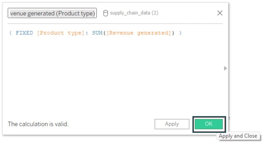 Tableau Fixed - Step 5