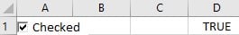 VBA CHECKBOX Example 2-8